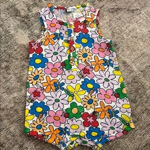 Old Navy Floral Romper 18-24 Months NWT